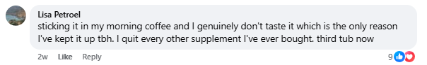 Customer review screenshot 1